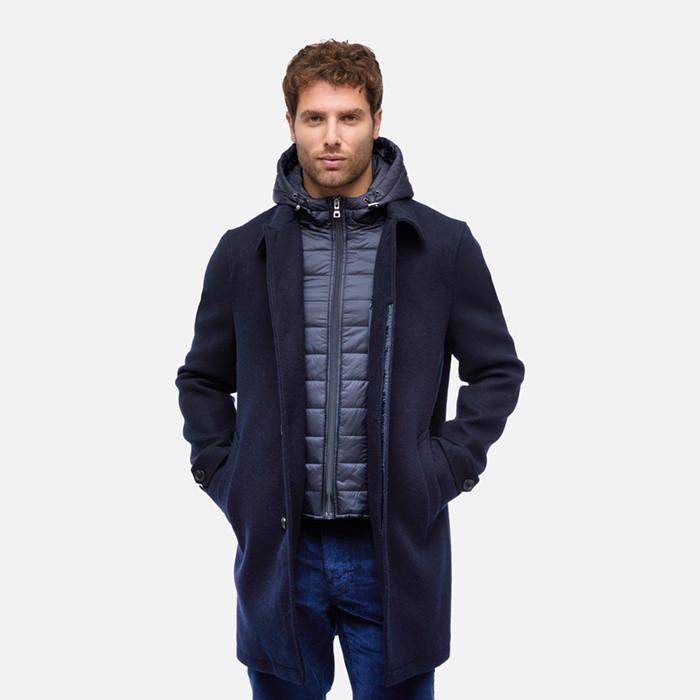 Long coat MONREALE MAN Sky captain | GEOX