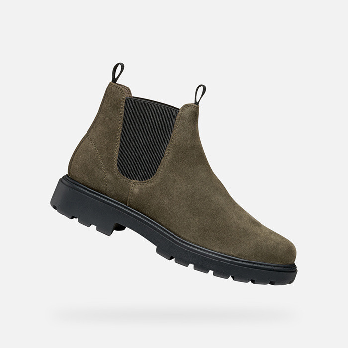 Chelsea boots SPHERICA EC7 MAN Military | GEOX