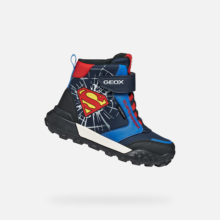 Superman TREKKYUP ABX JUNIOR Navy/Red | GEOX