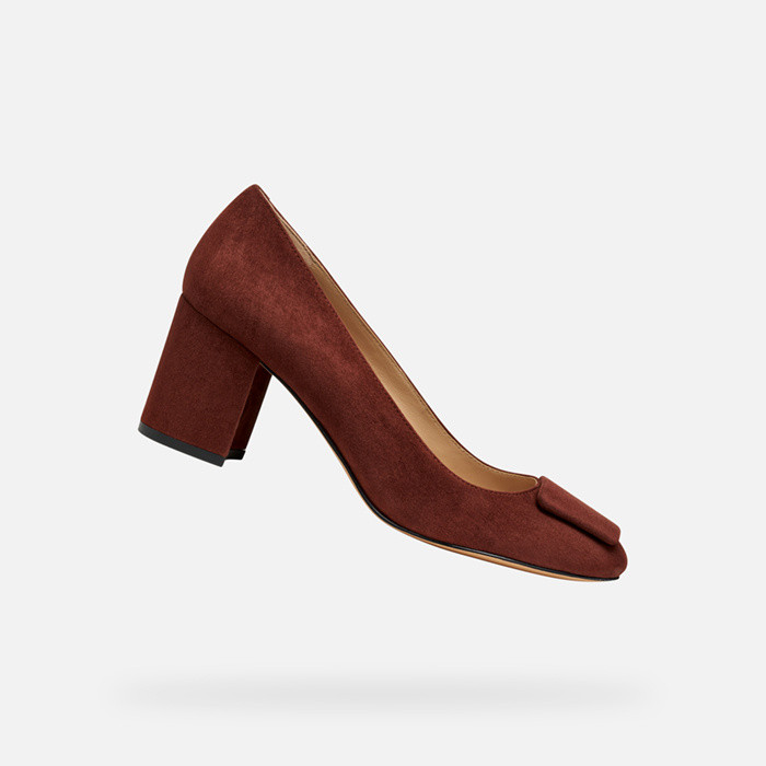 Medium heel pumps VIRNILISA 65 WOMAN Wine | GEOX