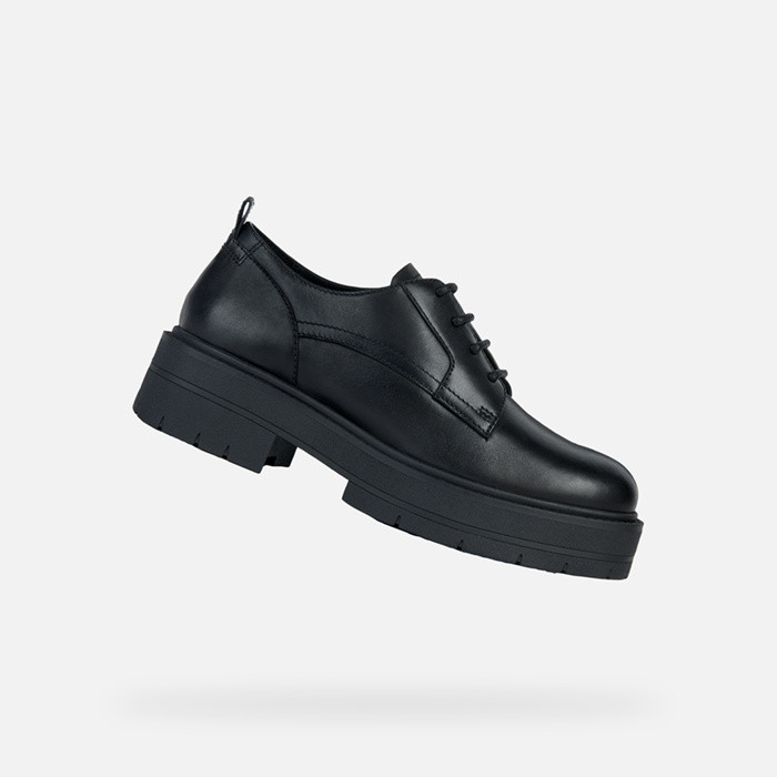 lace-up shoes SPHERICA EC7 WOMAN Black | GEOX