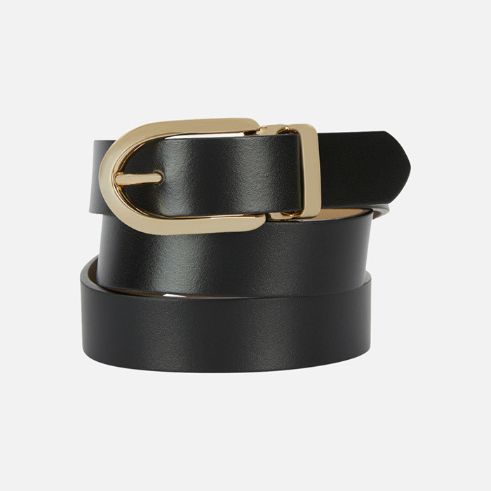 belt BELT WOMAN Black/Tan | GEOX