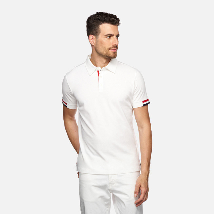 Polo shirt POLO MAN White | GEOX