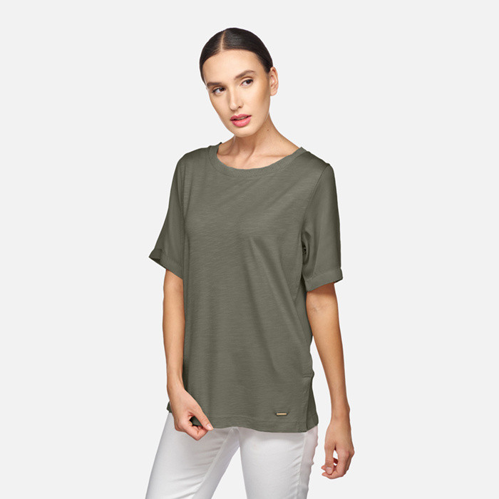 T-shirt T-SHIRT WOMAN Kalamata/Kalamata | GEOX