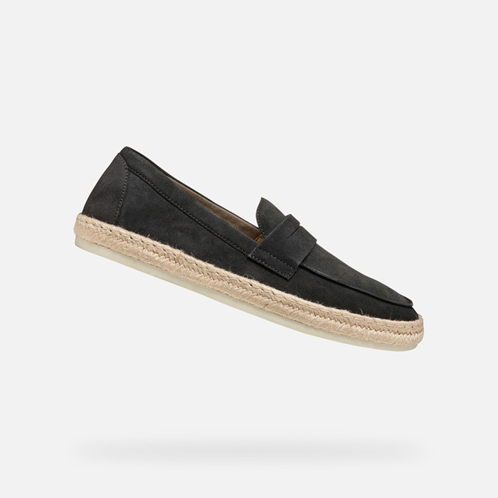 Suede loafers COSTUNI MAN Coffee | GEOX