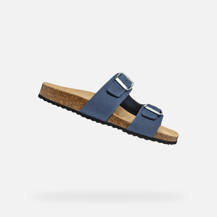 Slides shoes BRIONIA WOMAN Navy | GEOX